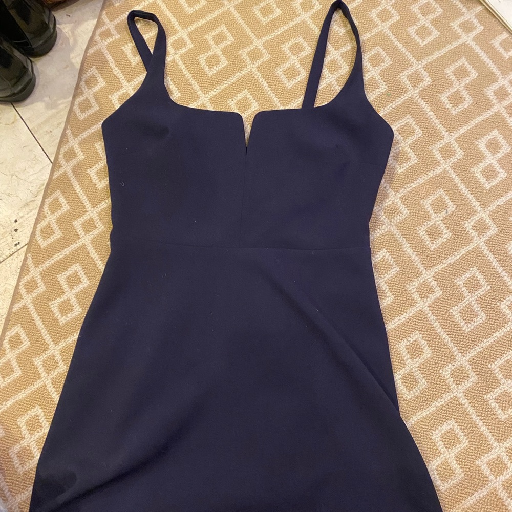 Likely Constance Fit and Flare Dress Navy 6